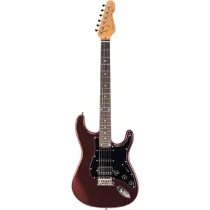 Guitarra Michael Vangard GMV300 MTR | HSS | Metallic Red