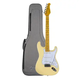 Guitarra Seizi Vintage Ozielzinho Rising Sun SSS | Cream