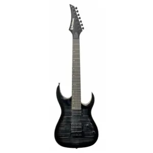 Guitarra Waldman WGAR227F BK | 7 Cordas | LFR | Black