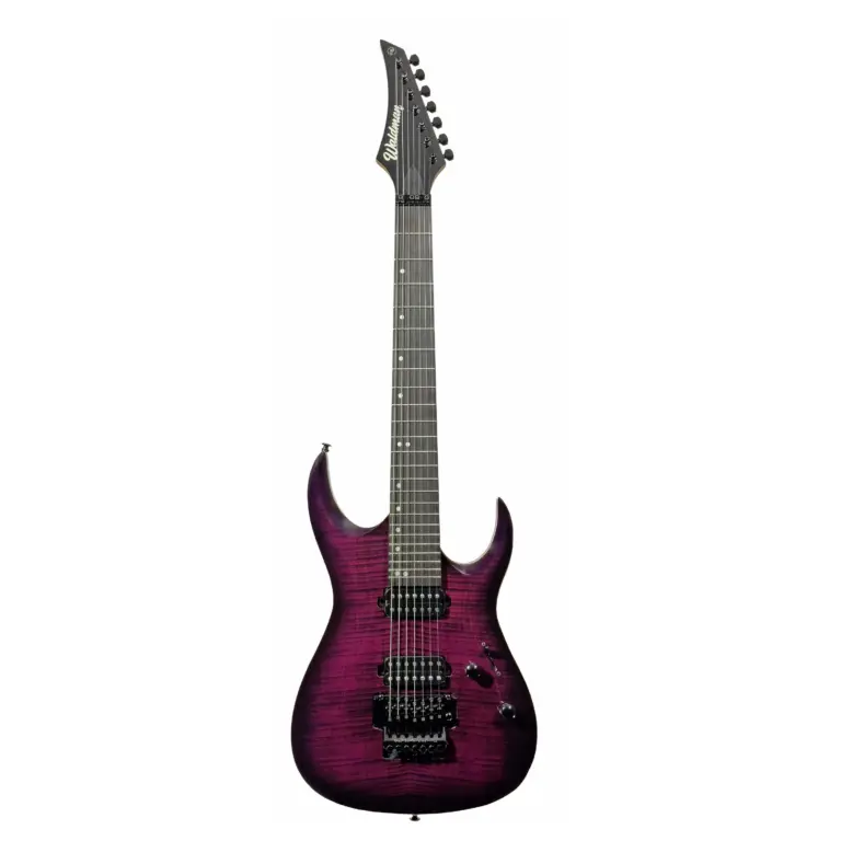 Guitarra Waldman WGAR277F VL | 7 Cordas | LFR | Violet