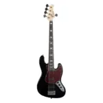 Baixo Seizi Thunder Jazu 5 BK | JB | 5 Cordas | Bag | Black