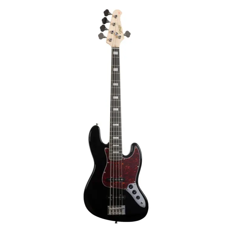 Baixo Seizi Thunder Jazu 5 BK | JB | 5 Cordas | Bag | Black