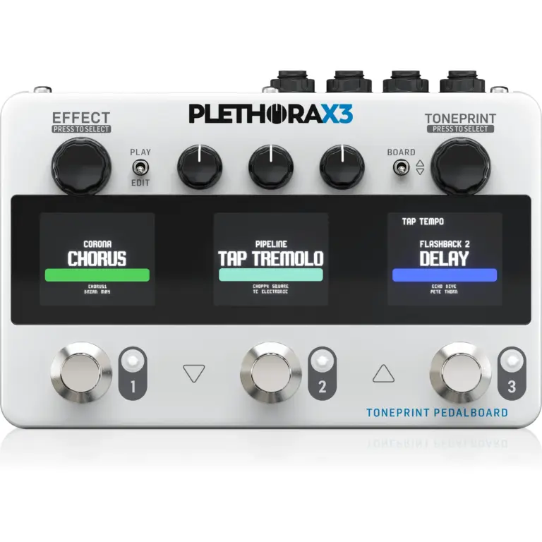 Pedaleira TC Electronic Plethora X3 | Multi-Efeitos