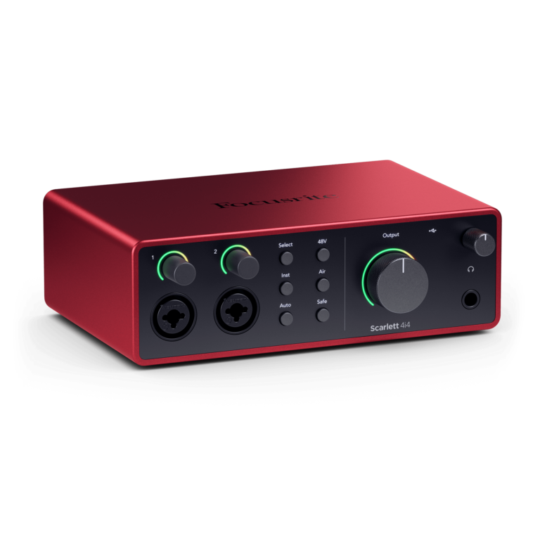 Interface Focusrite Scarlett 4i4 (4TH GEN) | 4 In x 4 Out