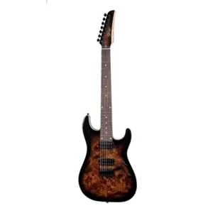 Guitarra Seizi Katana Raijin Seven Tiger Black | Bag