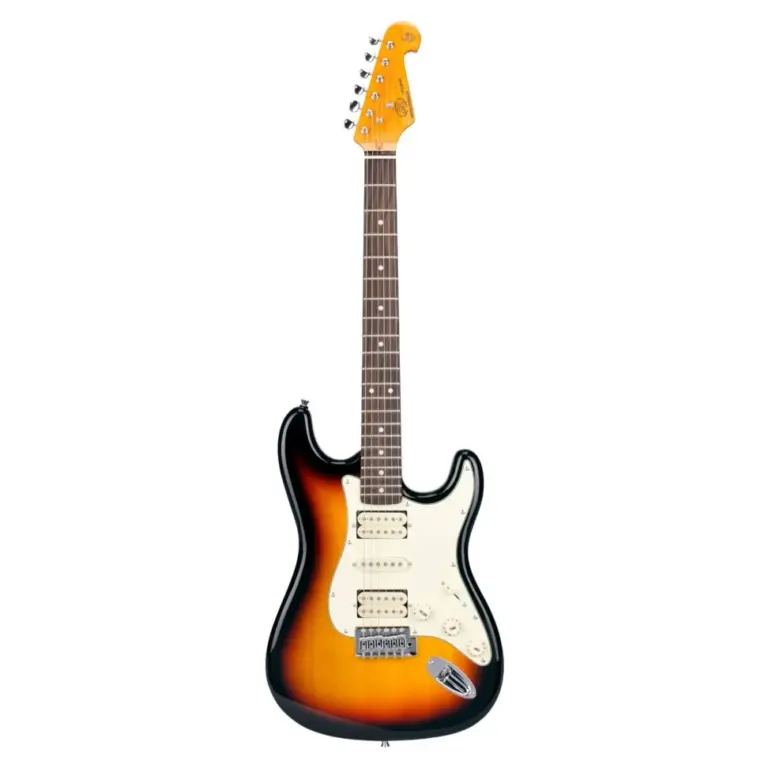 Guitarra SX SST 62 HSH 3TS | Strato | Bag | 3-Tone Sunburst