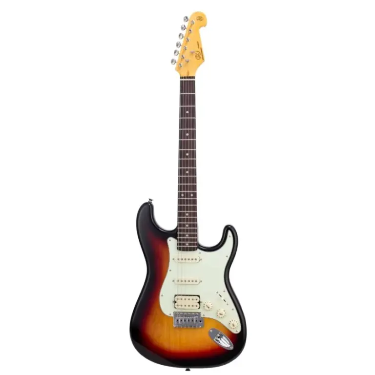 Guitarra SX SST 62 HSS 3TS | Strato | Bag | 3-Tone Sunburst