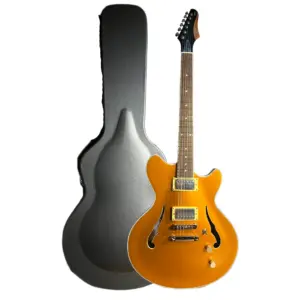 Guitarra Tagima Ekosonic GD | Semi-Acústica | Case | Gold