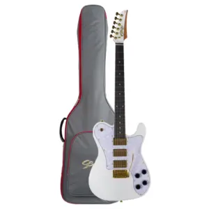 Guitarra Seizi Katana Kabuto Trinity White Gold