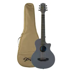 Violão Seizi Fun Panda Space Grey Sparkle | Aço | Acústico