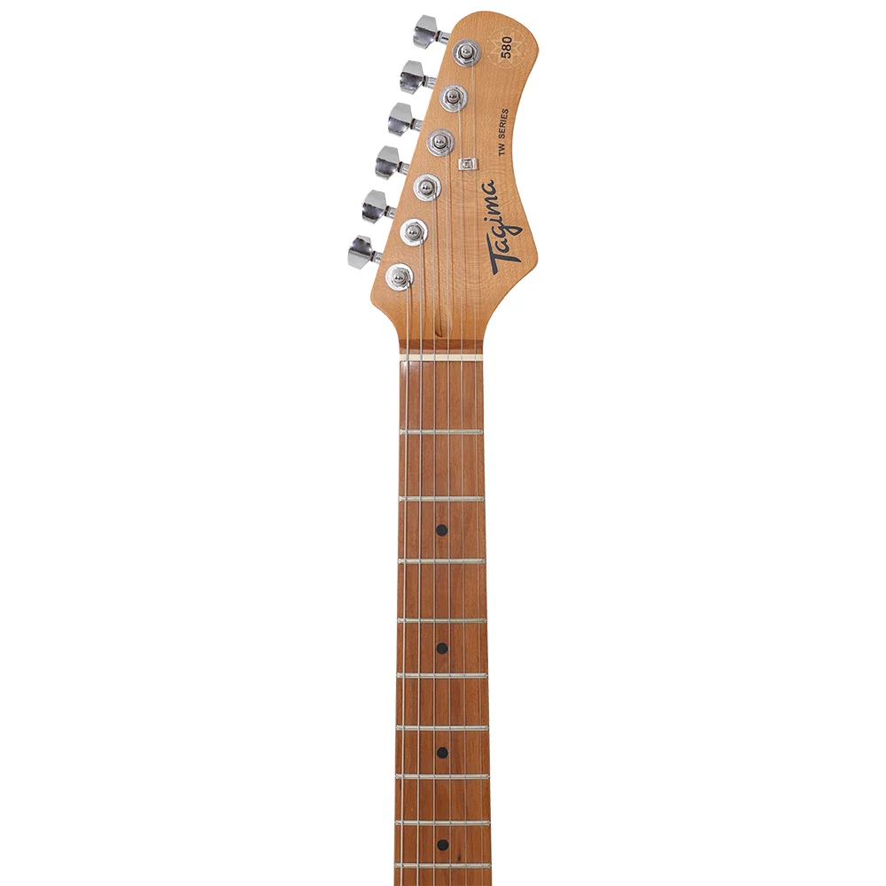 Guitarra Tagima TG-580 OW LF/AWH | HSS | Olympic White