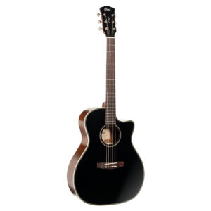 Violão Cort Essence-GA4 BTSG | Aço | Black Top Semi Gloss