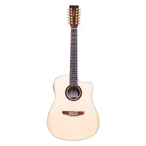 Violão Rozini RX420 FPP N CT LP | Folk | 12 Cordas | Fishman