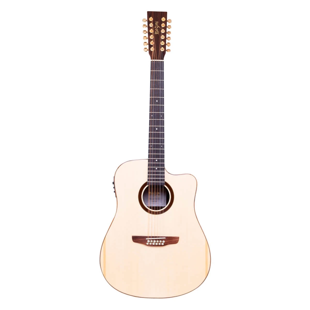 Violão Rozini RX420 FPP N CT LP | Folk | 12 Cordas | Fishman