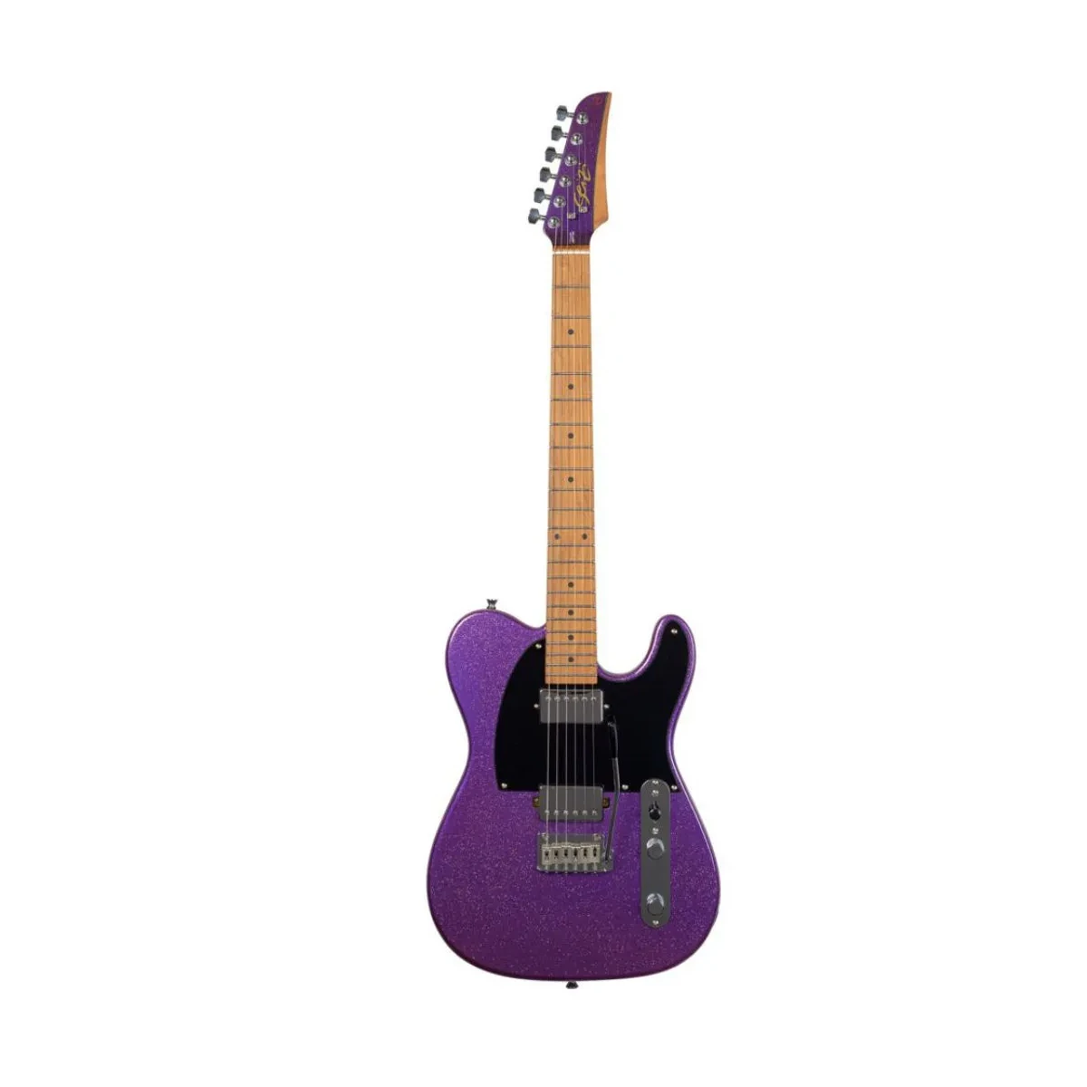 Guitarra Seizi Katana Kabuto TL RM Purple Sparkle